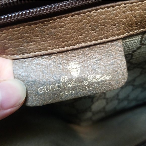 Authentic Vintage Gucci GG Ophidia Duffel Carry on - Picture 9 of 10